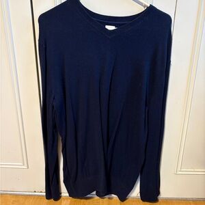 GAP Deep Blue V-Neck Sweater